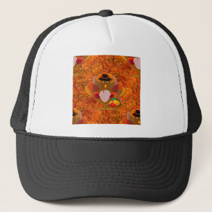Thanksgiving kalkoen trucker pet