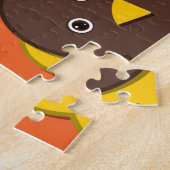 Thanksgiving kalkoen verbergen legpuzzel (Zijkant)