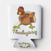 Thanksgiving kalkoenen blikjeskoeler (Achterkant)