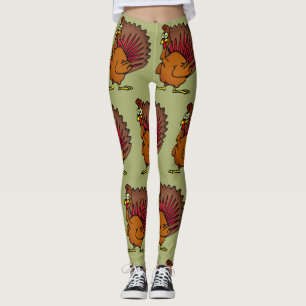 Thanksgiving kalkoenen Dag Oogst Leggings