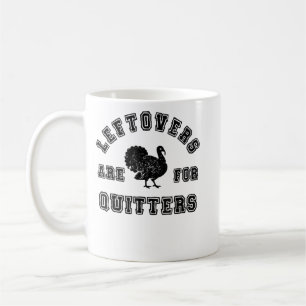 Thanksgiving - kalkoenen - dagloners voor Quitters Koffiemok