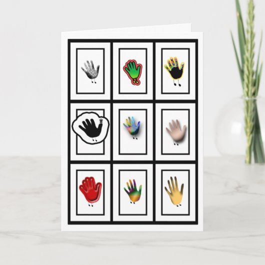 Thanksgiving kalkoenen feestdagen kaart (Voorkant)