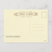 Thanksgiving Kalkoenen in een Blimp Feestdagenkaart (Achterkant)