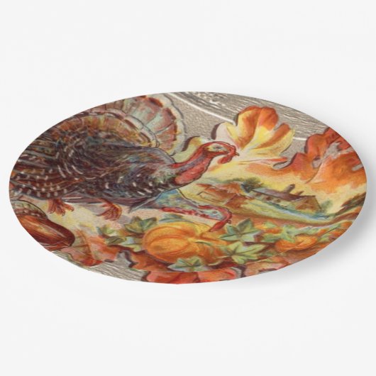  Thanksgiving kalkoenfeestdag Bord (Gekanteld)