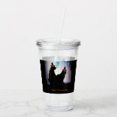 Thanksgiving Katten Acryl Drinkbeker (Achterkant)