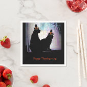 Thanksgiving Katten Servet (Insitu)