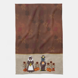 Thanksgiving Katten Theedoek