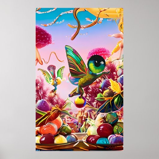 Thanksgiving - Ken Gage Surreal Art Poster (Voorkant)