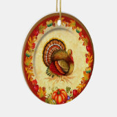 Thanksgiving Keramisch Ornament (Rechts)