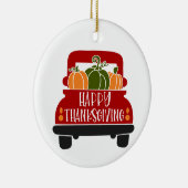 Thanksgiving Keramisch Ornament (Rechts)