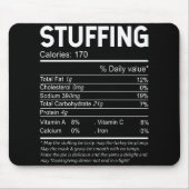 Thanksgiving kerstabel voedingsvasten muismat (Voorkant)