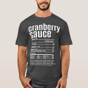 Thanksgiving kerstcadeautjes met saus t-shirt