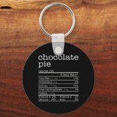 Thanksgiving kersteten - Chocolate Pie Nutrit Sleutelhanger (Voorkant)