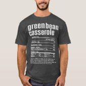 Thanksgiving kerstgroen Bean Casserole Feact T-shirt (Voorkant)