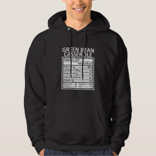 Thanksgiving kerstgroen Bean Casserole Nutrit Hoodie