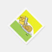 Thanksgiving Kerstmis - Informeel Turkije Servetten (Hoek)