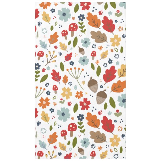 Thanksgiving Keuken Eetkamer Vallen Kleuren Tafelkleed (Voorkant)