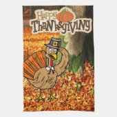 Thanksgiving keukenhanddoek (Verticaal)