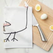 Thanksgiving keukenhanddoek (Quarter Fold)