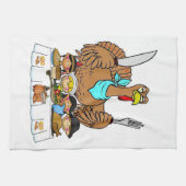 Thanksgiving keukenhanddoek (Horizontaal)