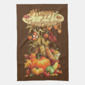 Thanksgiving keukenhanddoek (Verticaal)