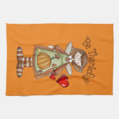 Thanksgiving keukenhanddoek (Horizontaal)