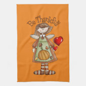 Thanksgiving keukenhanddoek (Verticaal)