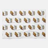 Thanksgiving keukenhanddoek (Horizontaal)