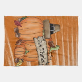 Thanksgiving keukenhanddoek (Horizontaal)