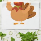 Thanksgiving keukenhanddoek (Gevouwen)