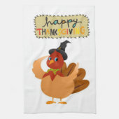 Thanksgiving keukenhanddoek (Verticaal)
