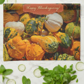 Thanksgiving keukenhanddoek (Gevouwen)