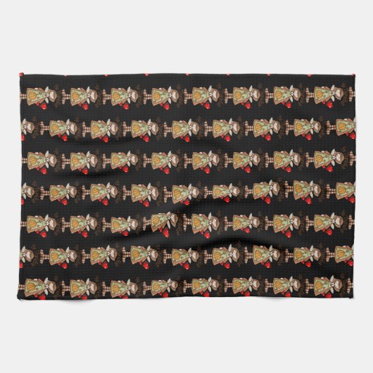 Thanksgiving keukenhanddoek (Horizontaal)