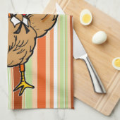 Thanksgiving keukenhanddoek (Quarter Fold)