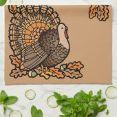 Thanksgiving keukenhanddoek (Gevouwen)