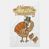 Thanksgiving keukenhanddoek (Verticaal)