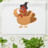 Thanksgiving keukenhanddoek (Gevouwen)