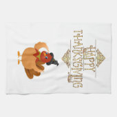 Thanksgiving keukenhanddoek (Horizontaal)