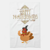 Thanksgiving keukenhanddoek (Verticaal)