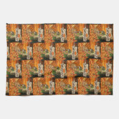 Thanksgiving keukenhanddoek (Horizontaal)