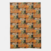 Thanksgiving keukenhanddoek (Verticaal)