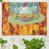 Thanksgiving keukenhanddoek (Gevouwen)