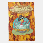 Thanksgiving keukenhanddoek (Verticaal)