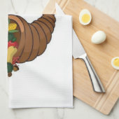 Thanksgiving keukenhanddoek (Quarter Fold)