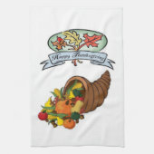 Thanksgiving keukenhanddoek (Verticaal)
