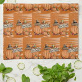 Thanksgiving keukenhanddoek (Gevouwen)