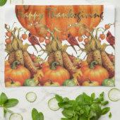 Thanksgiving keukenhanddoek (Gevouwen)