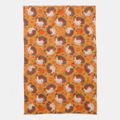Thanksgiving keukenhanddoek diner Patroon (Verticaal)