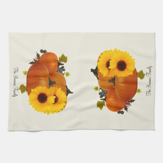 Thanksgiving keukenhanddoeken (Horizontaal)