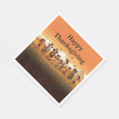 Thanksgiving Kinder 13 papieren servet (Hoek)